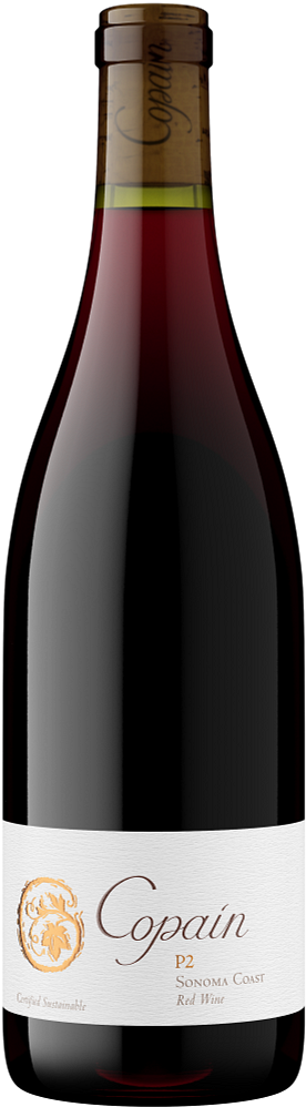 A bottle of Copain P2 Red Wine A bottle of Copain P2 Red Wine